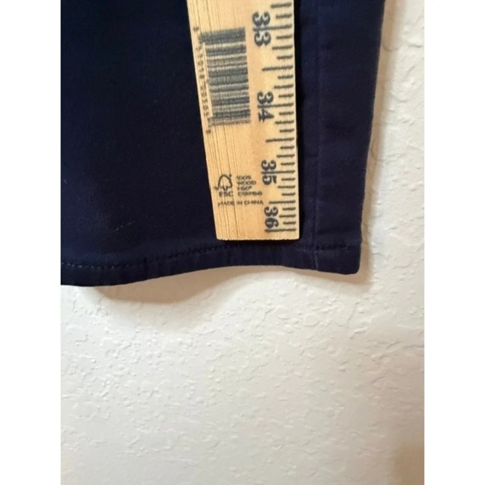 Banana Republic Mens Traveler Pants Navy Blue Slim Fit Chino 5-Pocket 36x30